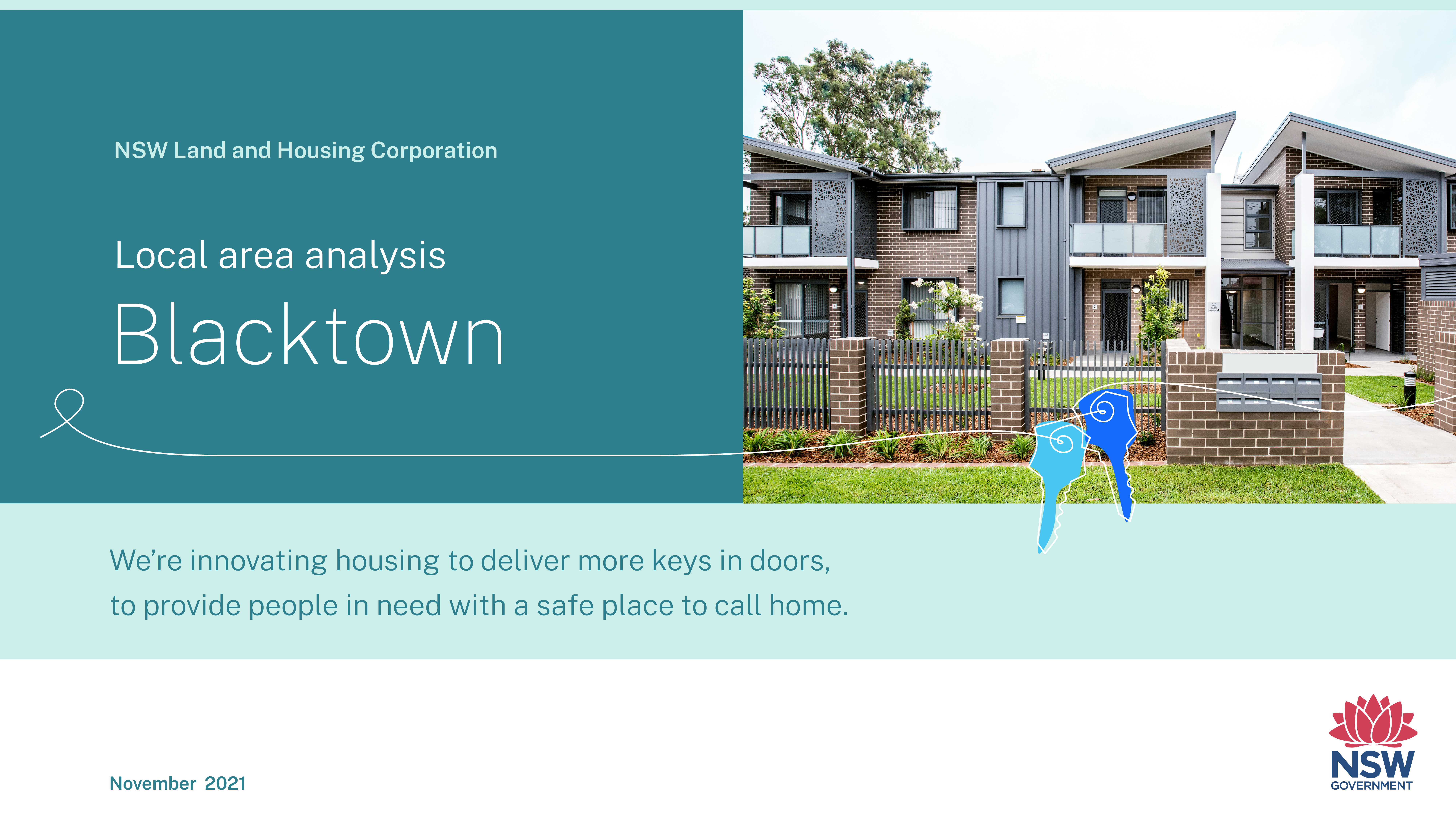 Image of cover of LAHC Local area analysis Blacktown LGA