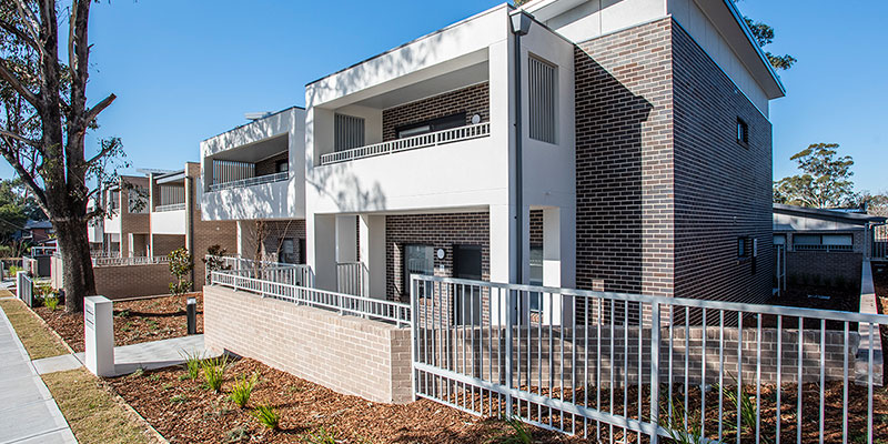 New houses at Busby for seniors