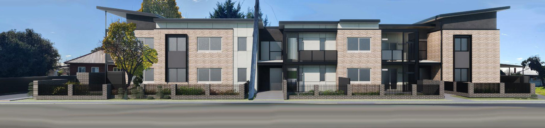 Artists impression of new housing for Wagga Wagga