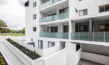 Block of units for social housing in Campbelltown