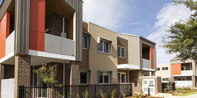 Housing at Bent Street, Griffith