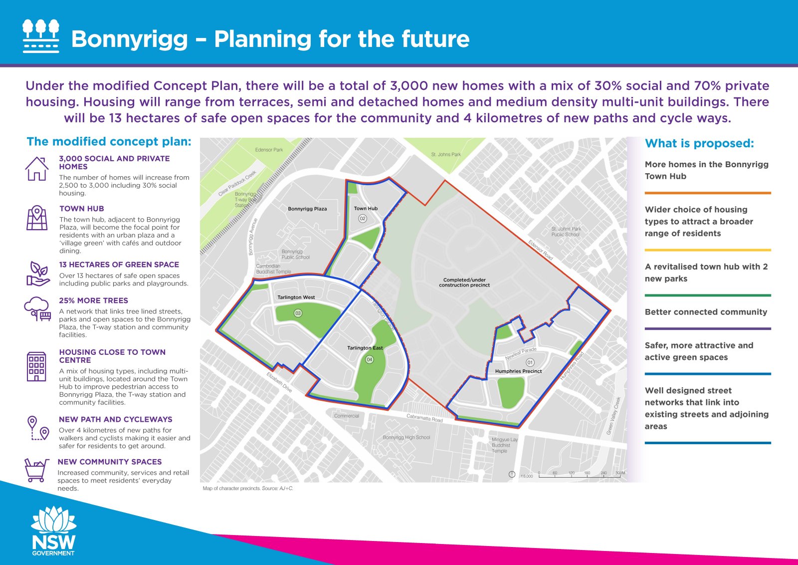 Bonnyrigg Planning for the Future infographic