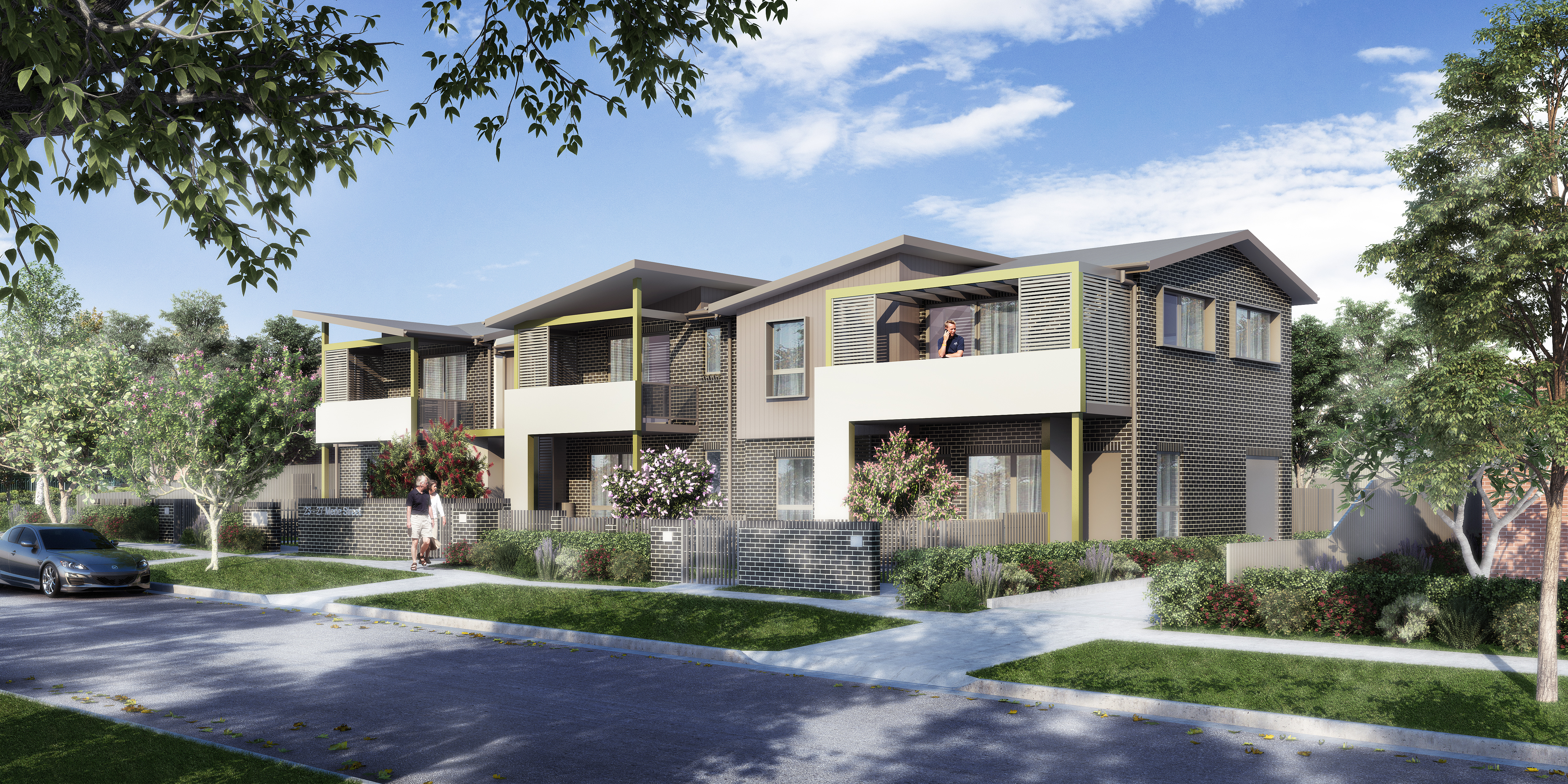 Merle Street Bass Hill development artist impression