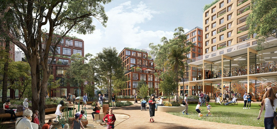 Artist impression Waterloo South 