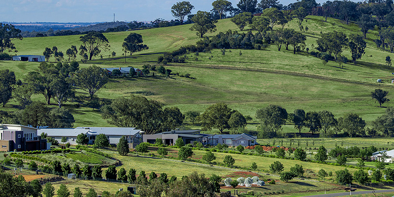 Scenic views across the Wagga Wagga countryside. Photo: Destination NSW