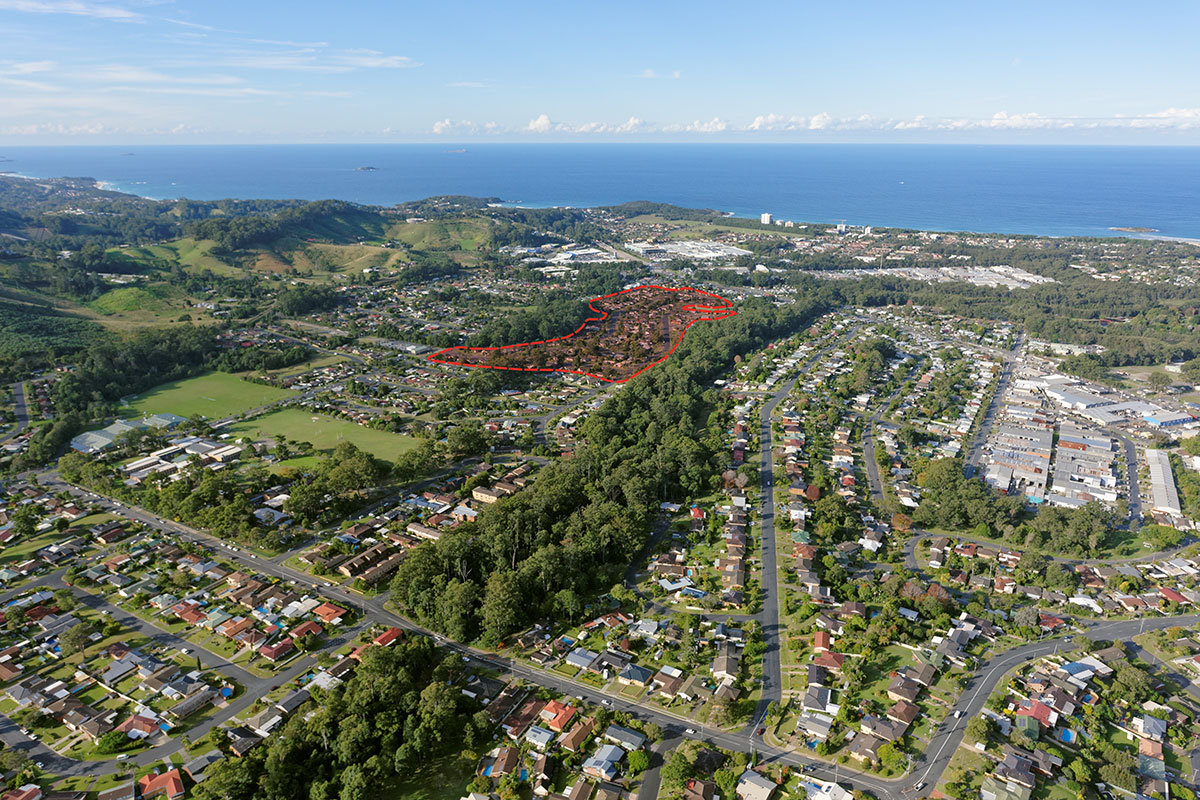 Argyll Estate Focus Areas - looking East