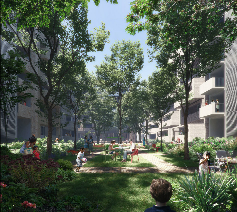 Indiciative image of what Redfern redevelopment could look like