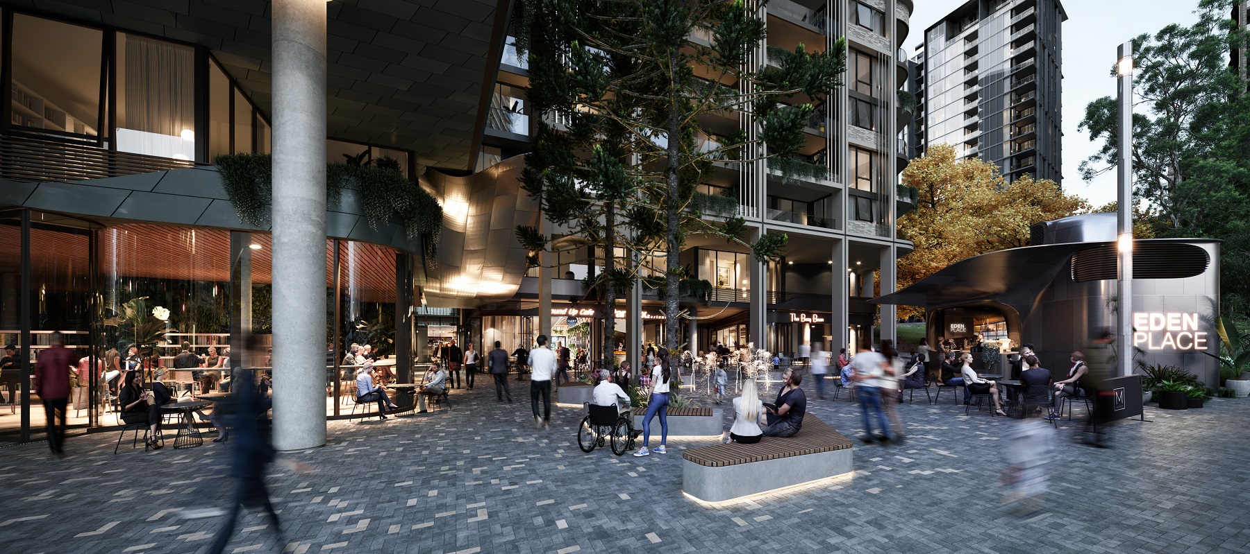 Artist impression of Arncliffe redevelopment